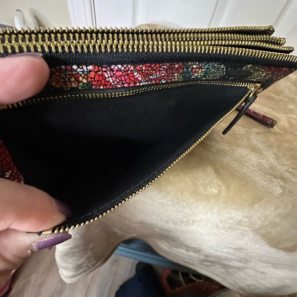 LODIS Rosalia Double Zip Wallet/Wristlet NWOT! - Picture 8 of 13